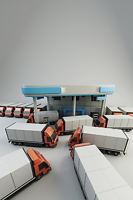 편집 편집이미지 사람없음 3D 트럭 혼잡 사회이슈 디지털합성 주유기 주유소 화물트럭 물류 부족 경유 디젤 혼란 편집소스 부족함 요소수 편집3D 컨셉 자동차 기계 주유