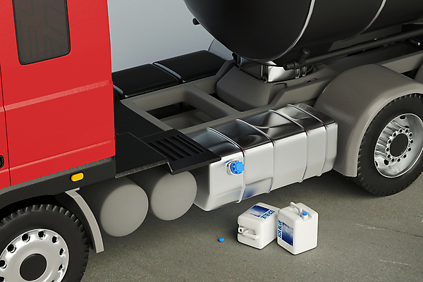 편집 편집이미지 사람없음 3D 뚜껑 사회이슈 디지털합성 주유소 화물트럭 부족 경유 기름통 디젤 주입구 편집소스 부족함 요소수 편집3D 컨셉 통 트럭