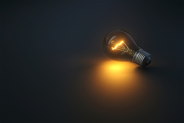 PSD 편집 편집이미지 비즈니스 전구 아이디어 사람없음 빛 3D 검은색 전기에너지 디지털합성 알전구 필라멘트 편집소스 쓰러짐 편집3D 컬러 컨셉 모션 에너지 파일형식