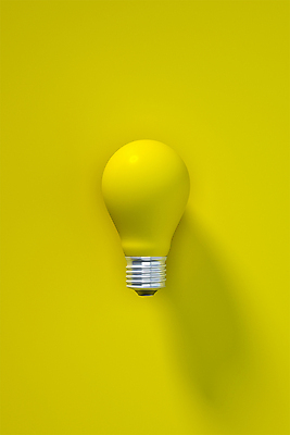 PSD 편집 편집이미지 비즈니스 전구 아이디어 사람없음 노란색 3D 디지털합성 알전구 편집소스 편집3D 컬러 컨셉 파일형식