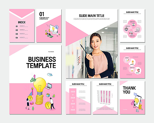 전신 템플릿 여자 남자 화살표 분홍색 말풍선 비즈니스 전구 회의 그래프 아이디어 서기 미소 들기 여러명 상반신 20대 성인 노트북 스마트폰 세트 펜 모니터 한국인 가리킴 돈다발 PPT 프레젠테이션 문서템플릿 회의실 화이트보드 동전탑 성인만 9P 이미지템플릿 컬러 다수 컨셉 돈 모션 표정 사람 동양인 손짓 청년 전자제품 핸드폰 스마트기기 컴퓨터 필기구 쌓기 동전 파일형식