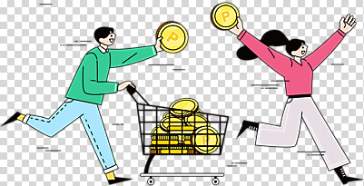 전신 편집 편집이미지 시선 여자 남자 들기 누끼 이벤트 성인 두명 쇼핑 달리기 세일 동전 쇼핑카 만세 집중 담기 포인트 PNG 성인만 편집소스 컨셉 돈 모션 사람 금융 카트 파일형식