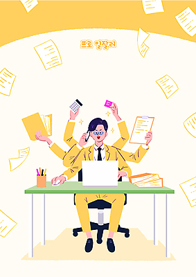 전신 남자 의자 일러스트 회사 한명 들기 앉기 성인 노트북 스마트폰 펜 노란색 계산기 마우스 업무 비즈니스맨 책상 포스트잇 문서 폴더 통화 멀티태스크 서류판 성인남자한명만 흩날리기 국내일러스트 AI파일 1 컬러 가구 비즈니스 모션 문구용품 사람 전자제품 핸드폰 스마트기기 필기구 컴퓨터용품 사무용품 장비 메모지 작업 직장인 파일 남자한명만 성인남자만 파일형식 벡터