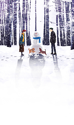 전신 PSD 나무 커플 여자 남자 반려견 두마리 겨울 데이트 일러스트 자연 눈사람 사랑 성인 두명 목도리 산책 눈 강아지 숲 감성 성인만 겨울풍경 겨울배경 국내일러스트 자연요소 식물 잡화 계절 감정 백그라운드 컨셉 2 관계 날씨 휴식 사람 풍경 반려동물 개 생태계 파일형식