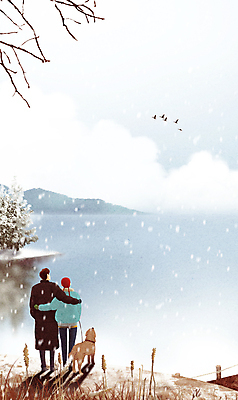 전신 PSD 나무 구름 커플 응시 여자 남자 반려견 겨울 데이트 여러마리 일러스트 안기 자연 조류 어깨동무 산 사랑 서기 성인 두명 강 산책 눈 강아지 감성 성인만 겨울풍경 겨울배경 국내일러스트 자연요소 식물 동물 시선 계절 감정 포즈 다수 백그라운드 컨셉 관계 모션 날씨 휴식 사람 풍경 반려동물 개 생태계 파일형식