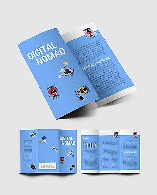 템플릿 표지디자인 여자 표지 남자 내지 커피 리플렛 하늘색 3단접지 그래프 들기 앉기 팜플렛 여러명 상반신 성인 노트북 펜 비즈니스맨 비즈니스우먼 커피잔 컵받침 문서 재택근무 성인만 디지털노마드 이미지템플릿 AI파일 음료 다수 비즈니스 모션 잔 정보기술 사람 파란색 전자제품 필기구 직장인 받침대 파일형식 벡터