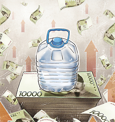 PSD 화살표 일러스트 사람없음 만원 돈다발 사회이슈 상승 부족 기름통 디젤 폭등 품절 부족함 흩날리기 요소수 품귀현상 국내일러스트 컨셉 지폐 돈 모션 통 쇼핑 파일형식