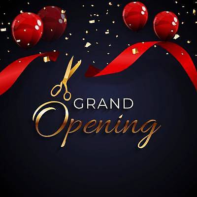 EPS 해외이미지 리본 백그라운드 일러스트 이벤트 사람없음 검은색 금색 고급 자르기 꽃가루 풍선 오픈행사 해외일러스트 컬러 컨셉 모션 오픈 가루 파일형식 벡터 이미지허브