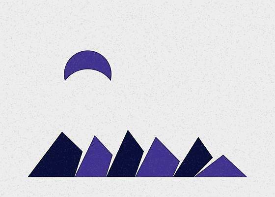 EPS 해외이미지 디자인 실루엣 포스터 컨셉 일러스트 산 기술 미술 풍경 컬러풀 라벨 수학 암초 기하학 발생 스타일 수평선 해외일러스트 컬러 무늬 교과목 문화예술 프레임 촬영기법 파일형식 벡터 이미지허브