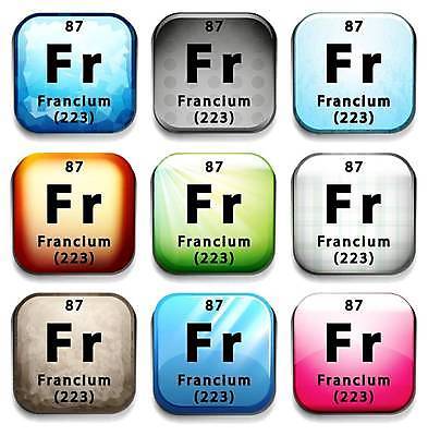 EPS 해외이미지 알파벳 과학 일러스트 사람없음 세트 원소 화학 심볼 정사각형 과학교육 원소기호 해외일러스트 도형 기호 영어 교육 파일형식 벡터 이미지허브