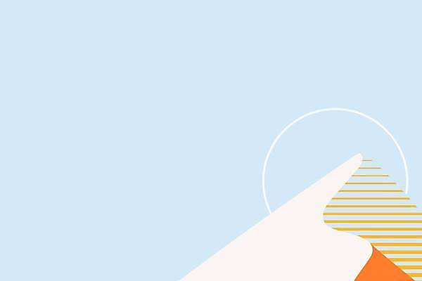 EPS 해외이미지 선 하늘색 백그라운드 일러스트 추상 산 사람없음 원형 해외일러스트 도형 무늬 파란색 파일형식 벡터 이미지허브