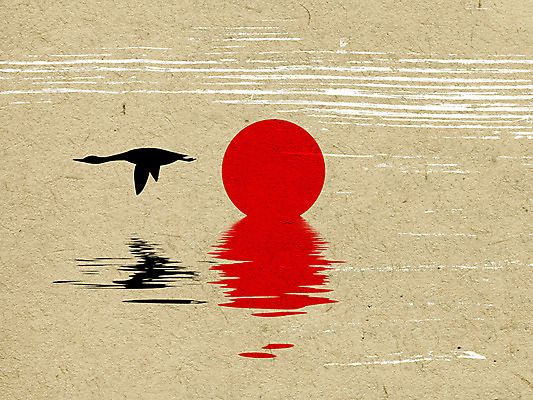 JPG 해외이미지 한마리 실루엣 일러스트 오리 사람없음 태양 반사 비행 질감 베이지색 해외일러스트 자연요소 1 컬러 조류 촬영기법 파일형식 이미지허브