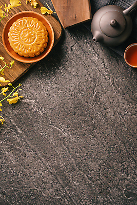 포토 JPG 해외이미지 디저트 실내 사람없음 하이앵글 찻주전자 카피스페이스 월병 나무배경 해외포토 음식 뷰포인트 백그라운드 주전자 내부 과자 공백 중국전통 파일형식 이미지허브