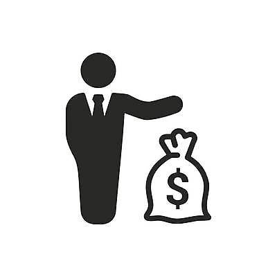 EPS 해외이미지 일러스트 비즈니스맨 심볼 수익 투자자 해외일러스트 남자 비즈니스 경제 직장인 투자 파일형식 벡터 이미지허브