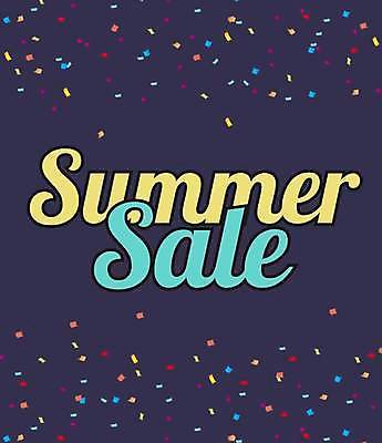 EPS 해외이미지 일러스트 이벤트 타이포그라피 사람없음 세일 남색 꽃가루 시즌오프 해외일러스트 문자 컬러 가루 파일형식 벡터 이미지허브