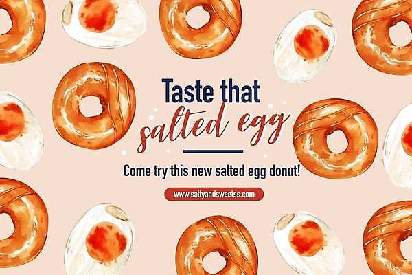 EPS 해외이미지 디자인 음식 컨셉 오렌지 일러스트 수채화 프레임 요리 장식 컬러풀 빵집 도넛 맛 그림 손그림 짠맛 맛있는 해외일러스트 컬러 과일 디저트 상점 파일형식 벡터 이미지허브