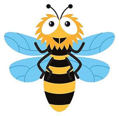 EPS 해외이미지 한마리 일러스트 사람없음 귀여움 곤충캐릭터 해외일러스트 일러캐릭터 캐릭터 1 곤충 컨셉 파일형식 벡터 이미지허브