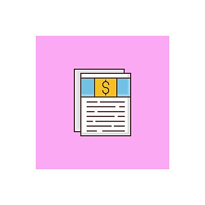 JPG 해외이미지 분홍색 일러스트 사람없음 금융 달러 신문 뉴스 해외일러스트 컬러 돈 간행물 경제 파일형식 이미지허브