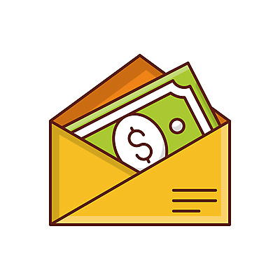 JPG 해외이미지 돈 일러스트 봉투 사람없음 금융 해외일러스트 경제 재산 파일형식 이미지허브