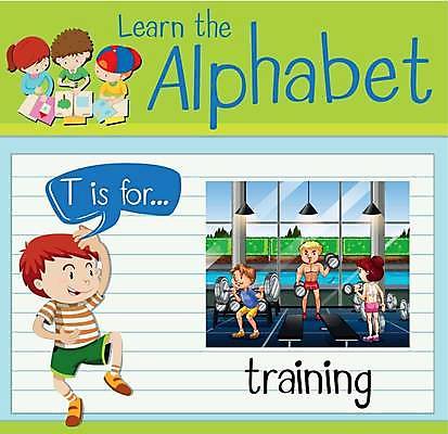 EPS 해외이미지 전신 알파벳 영어 여자 남자 어린이 말풍선 일러스트 영어교육 서기 들기 소년 여러명 상반신 성인 운동복 운동 헬스 아령 헬스장 역기 T 단어공부 단어카드 해외일러스트 문자 옷 교육 다수 모션 건강 사람 학습 파일형식 벡터 단어장 이미지허브