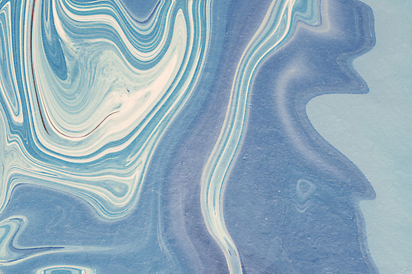 포토 JPG 해외이미지 하늘색 백그라운드 사람없음 물감 마블링 해외포토 파란색 미술도구 파일형식 이미지허브