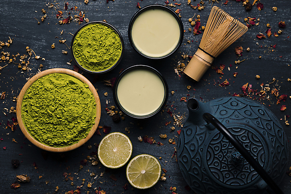 포토 JPG 해외이미지 실내 사람없음 컵 세트 다기 찻주전자 녹차 찻잎 말차 차선_다기 해외포토 식기 주전자 내부 차_음료 다도 파일형식 이미지허브