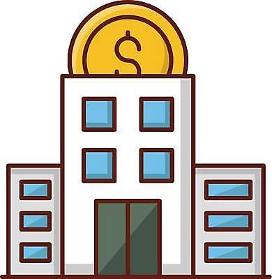 EPS 해외이미지 돈 일러스트 사람없음 건물 금융 해외일러스트 건축물 경제 재산 파일형식 벡터 이미지허브