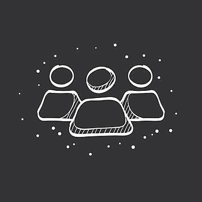 EPS 해외이미지 직업 디자인 컨셉 인터넷 일러스트 회사 비즈니스 기술 사람 사람없음 검은색 웹 흰색 그림 커뮤니티 자원 서명 경영 소셜 엘리먼트 아바타 해외일러스트 컬러 파일형식 벡터 이미지허브