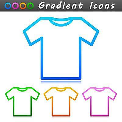 EPS 해외이미지 옷 선 분홍색 셔츠 티셔츠 오렌지 일러스트 경사 초록색 파란색 웹 직물 심볼 T UI 해외일러스트 알파벳 컬러 상의 인터넷 과일 파일형식 벡터 이미지허브