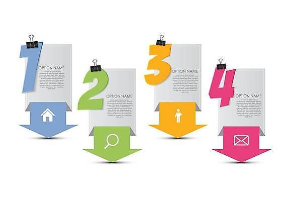 EPS 해외이미지 디자인 화살표 일러스트 비즈니스 돋보기 사람모양 사람없음 숫자 자료 인포그래픽 정보 편지 서류집게 목차 집모양 해외일러스트 모양 문자 집게 파일형식 벡터 이미지허브