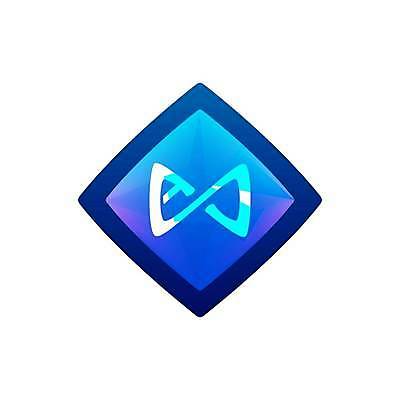 EPS 해외이미지 컨셉 돈 일러스트 비즈니스 미래 기술 금융 파란색 디지털 동전 게임 플랫 심볼 사인 무역 생태계 투자 전자 네온 온라인 고립 무한 활자 해외일러스트 산업 컬러 놀이 경제 재산 활자판 파일형식 벡터 이미지허브