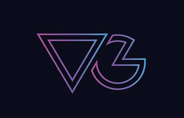 EPS 해외이미지 모양 템플릿 디자인 알파벳 분홍색 백그라운드 일러스트 회사 비즈니스 파란색 편지 심볼 신분 엘리먼트 활자 해외일러스트 영어 컬러 활자판 파일형식 벡터 이미지허브