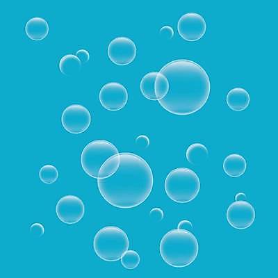 EPS 해외이미지 하늘색 일러스트 사람없음 거품 물방울 원형 해외일러스트 도형 파란색 파일형식 벡터 이미지허브