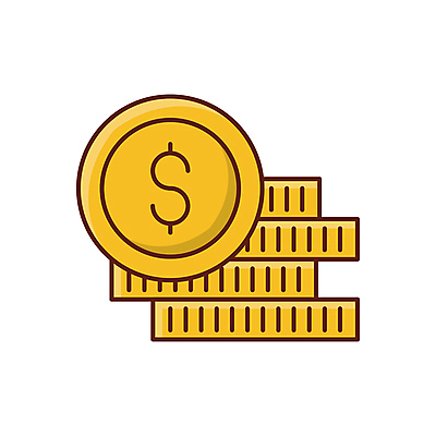 JPG 해외이미지 돈 일러스트 사람없음 동전 동전탑 해외일러스트 쌓기 재산 파일형식 이미지허브