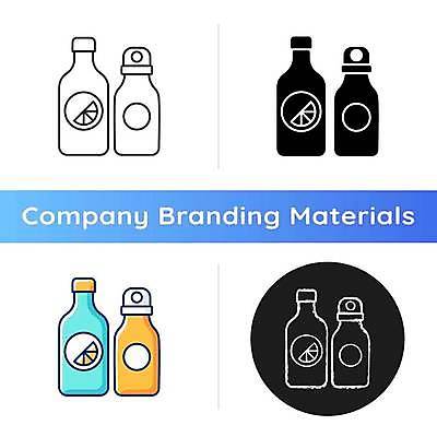 EPS 해외이미지 디자인 음료 일러스트 사람없음 플랫 상품 브랜딩 해외일러스트 파일형식 벡터 이미지허브