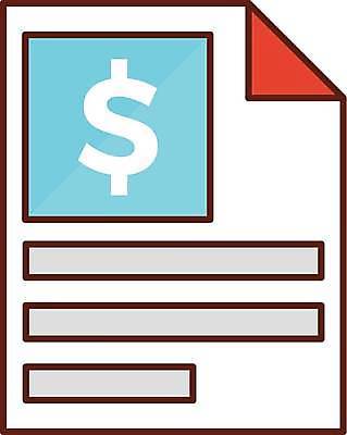 EPS 해외이미지 돈 일러스트 사람없음 금융 영수증 계산서 해외일러스트 경제 재산 파일형식 벡터 이미지허브