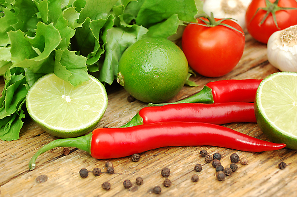 포토 JPG 해외이미지 음식 잎 다이어트 토마토 채소 재료 고추 피망 건강 마늘 요리 사람없음 빨간색 초록색 샐러드 뜨거움 상추 준비 슬라이스 포도나무 라임 후추 성분 해외포토 식물 컬러 과일 과일나무 향신료 파일형식 이미지허브