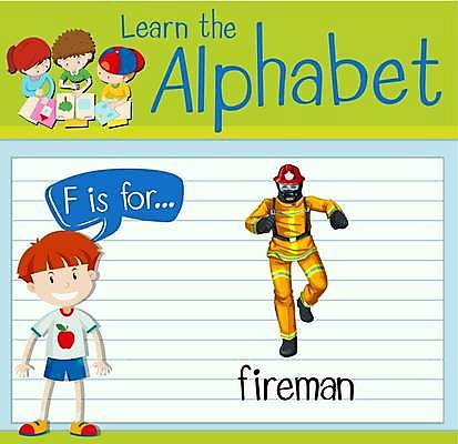 EPS 해외이미지 전신 알파벳 영어 여자 남자 어린이 말풍선 일러스트 영어교육 서기 소년 여러명 상반신 성인 달리기 소방관 F 단어공부 단어카드 해외일러스트 문자 교육 다수 모션 사람 학습 구조원 소방 파일형식 벡터 단어장 이미지허브