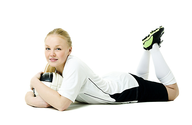 포토 JPG 해외이미지 스튜디오촬영 백인 옷 여자 행복 스포츠 포즈 와이셔츠 반바지 축구공 공 청소년 놀이 표정 한명 미소 성인 10대 운동복 금발 뷰티 축구 경쟁 장비 흰색 잡기 흰배경 고립 사춘기 해외포토 서양인 1 헤어스타일 감정 컬러 백그라운드 컨셉 셔츠 바지 축구용품 모션 실내 사람 구기 파일형식 이미지허브