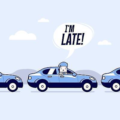 EPS 해외이미지 남자 하늘색 말풍선 일러스트 자동차 한명 상반신 성인 운전 비즈니스맨 지각 비즈니스캐릭터 땀 러시아워 성인남자한명만 땀흘리기 해외일러스트 일러캐릭터 캐릭터 1 육상교통 교통 컨셉 비즈니스 모션 사람 파란색 직장인 남자한명만 성인남자만 파일형식 벡터 이미지허브