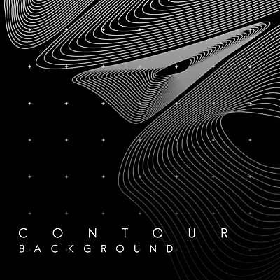 EPS 해외이미지 디자인 백그라운드 곡선 일러스트 추상 미술 사람없음 검은색 해외일러스트 선 컬러 무늬 문화예술 파일형식 벡터 이미지허브