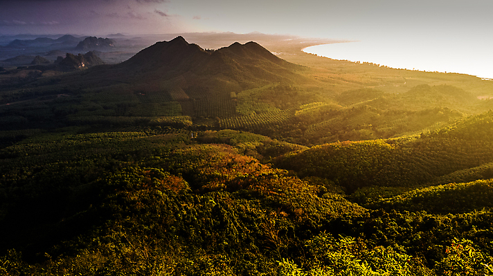 포토 JPG 해외이미지 나무 식물 구름 꽃 아시아 바다 태국 하늘 산 따뜻함 풍경 사람없음 여름 일출 일몰 안개 언덕 해외포토 자연요소 계절 나라 날씨 노을 파일형식 이미지허브