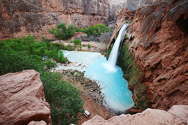 포토 JPG 해외이미지 여행 자연 사람없음 빨간색 초록색 물 파란색 강 뷰티 골짜기 미국 봄 폭포 사막 인도인 애리조나 예약 내추럴 오아시스 터키석 파라다이스 해외포토 자연요소 외국인 계절 컬러 북아메리카 동양인 보석 생태계 파일형식 이미지허브