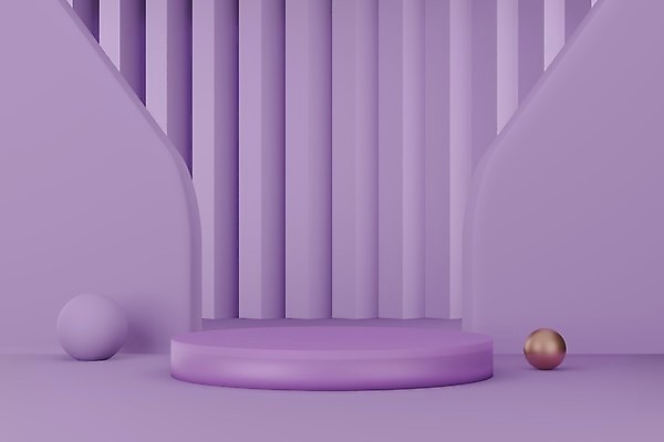 포토 JPG 해외이미지 디자인 백그라운드 사람없음 3D 보라색 공백 무대 단상 엘리먼트 포디움 목업 해외포토 컬러 디지털합성 파일형식 이미지허브