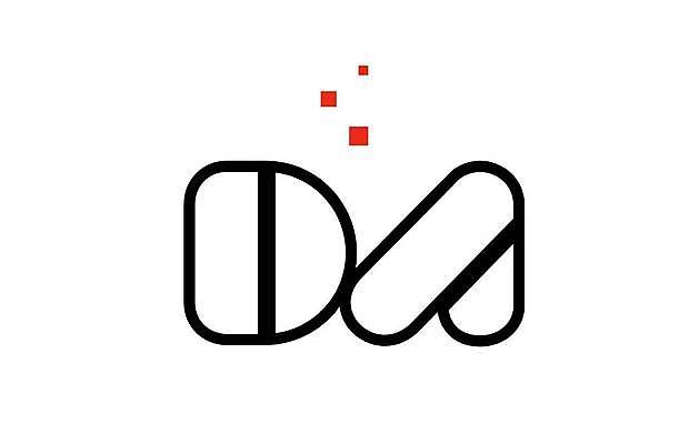 EPS 해외이미지 모양 템플릿 디자인 알파벳 백그라운드 일러스트 회사 비즈니스 빨간색 검은색 흰색 편지 심볼 신분 A D 엘리먼트 활자 브랜딩 해외일러스트 영어 컬러 활자판 파일형식 벡터 이미지허브