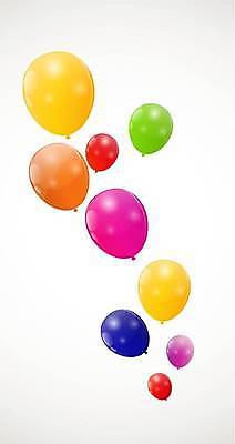 EPS 해외이미지 일러스트 사람없음 컬러풀 이벤트용품 풍선 해외일러스트 컬러 이벤트 오브젝트 파일형식 벡터 이미지허브