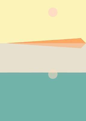 EPS 해외이미지 디자인 포스터 호수 바다 일러스트 하늘 기술 미술 풍경 물 빛 강 컬러풀 태양 라벨 맑음 기하학 발생 스타일 수평선 해외일러스트 자연요소 컬러 무늬 날씨 문화예술 프레임 파일형식 벡터 이미지허브