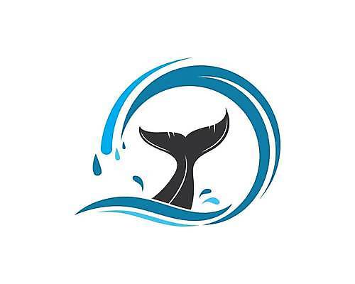 EPS 해외이미지 곡선 일러스트 사람없음 물방울 고래 웨이브 꼬리 해외일러스트 선 포유류 수중동물 파일형식 벡터 이미지허브