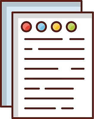 EPS 해외이미지 디자인 교육 종이 선 인터넷 일러스트 비즈니스 텍스트 그래픽 사무실 쪽지 웹 정보 흰색 메시지 플랫 심볼 계약 오브젝트 사인 문서 파일 심플 페이지 시트 고립 보관소 엘리먼트 목차 해외일러스트 컬러 저장 파일형식 벡터 이미지허브