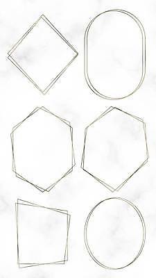 EPS 해외이미지 일러스트 프레임 사람없음 원형 우아함 라인아트 심플 마름모 타원형 다각형 프레임일러스트 해외일러스트 도형 선 컨셉 파일형식 벡터 이미지허브